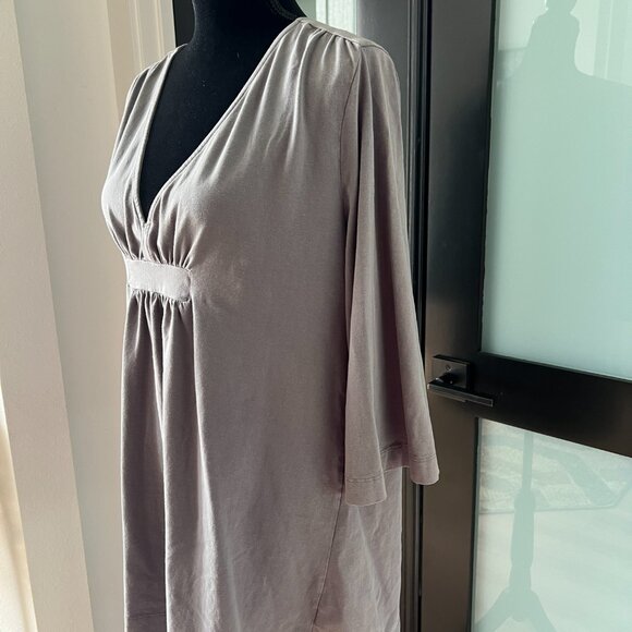 Fresh Produce gray tunic w/ empire waist in XL/XXL - Picture 2 of 10